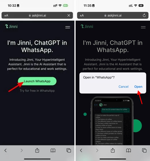 jinni-whatsapp-chatbot